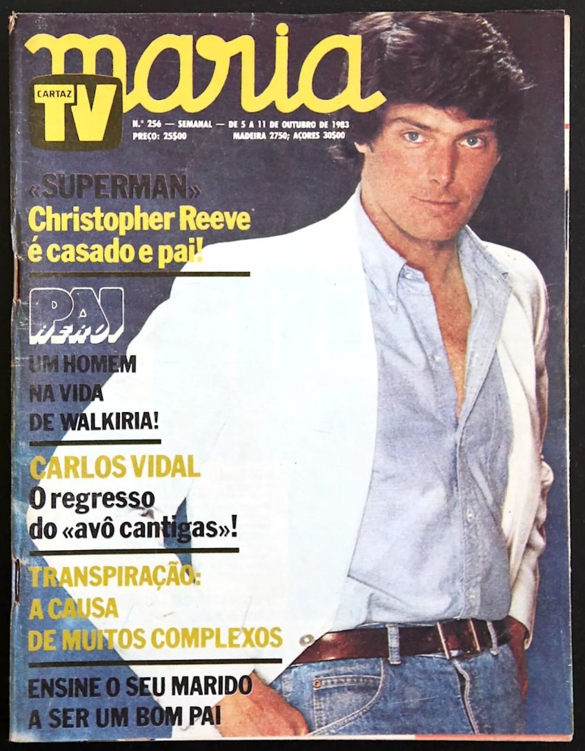 MARIA magazine side cover Issue 256 11 October 1983