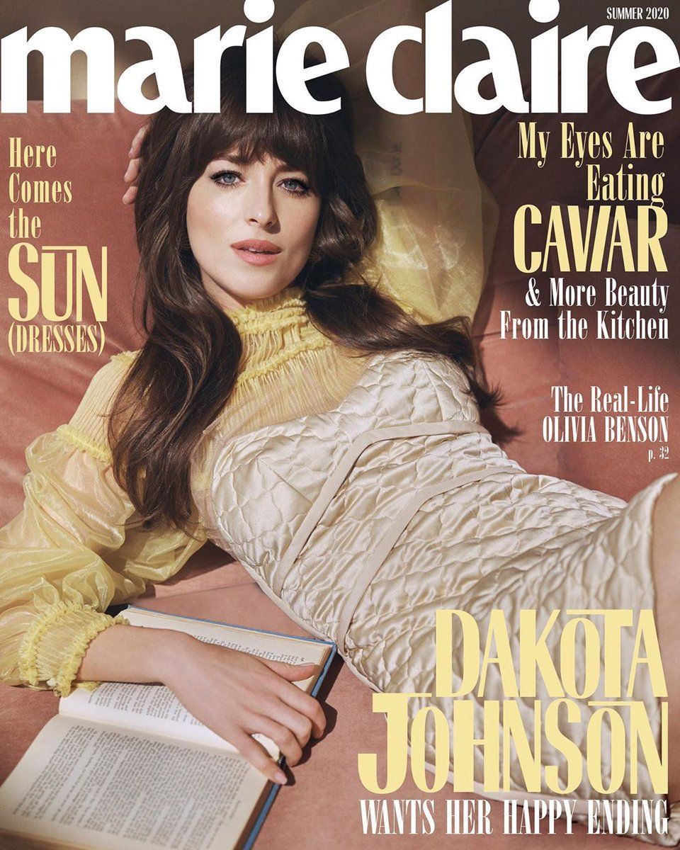 MARIE CLAIRE USA magazine side cover Summer 2020