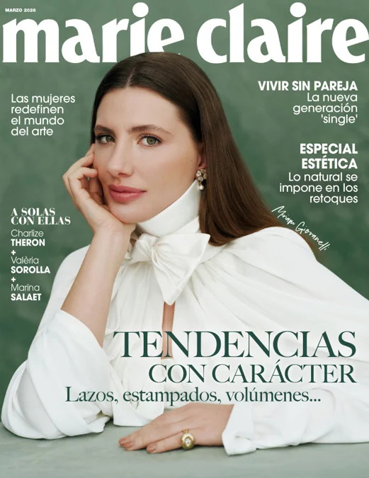MARIE CLAIRE SPAIN magazine side cover  March 2026