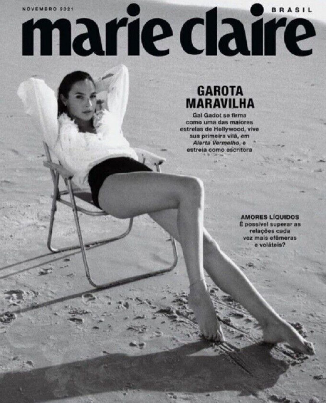 MARIE CLAIRE BRAZIL magazine side cover Issue 366  November 2021