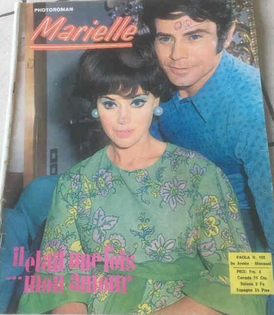 MARIELLE magazine side cover Issue 105  June 1975