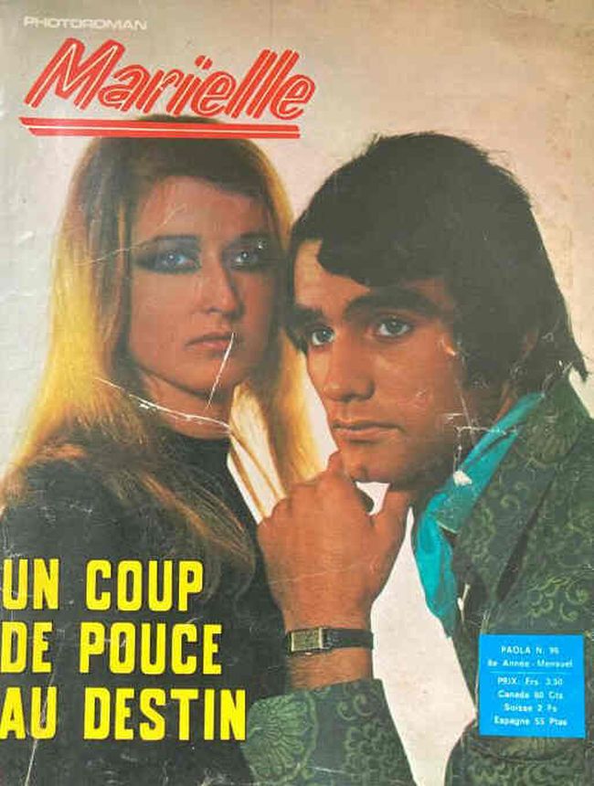 MARIELLE magazine side cover Issue 96  September 1974