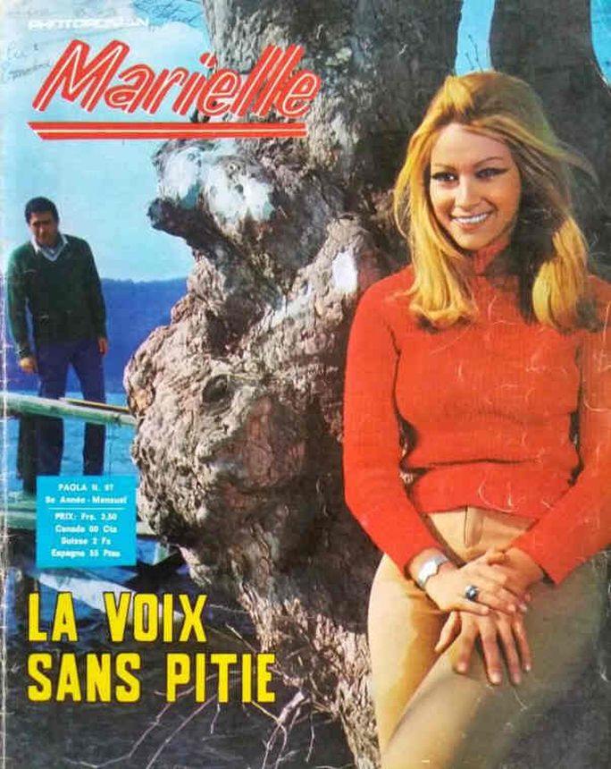 MARIELLE magazine side cover Issue 97  October 1974