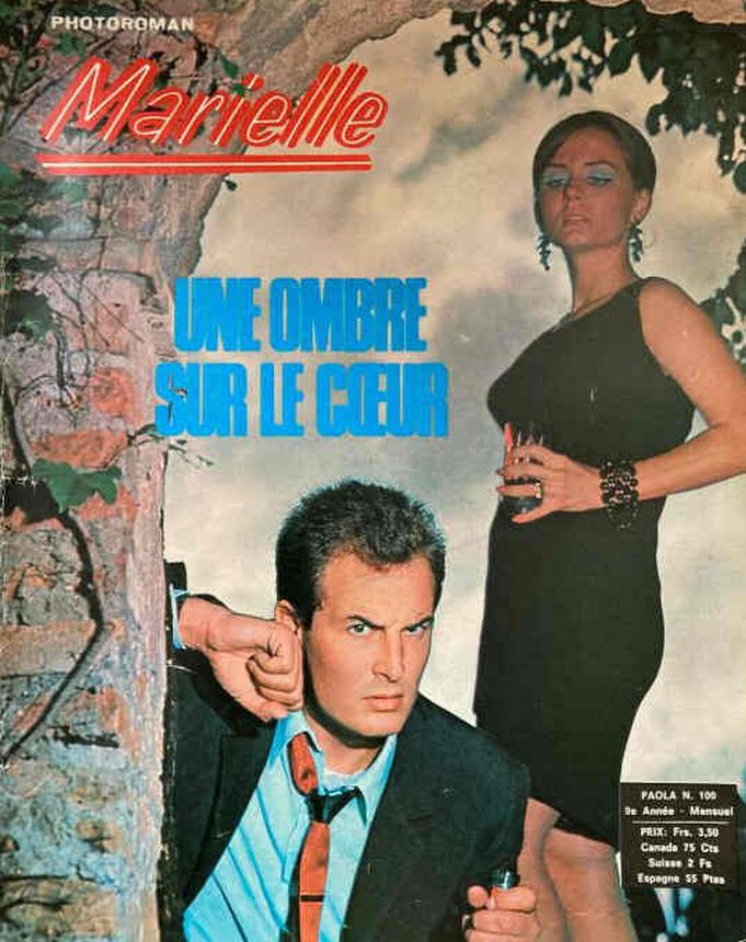 MARIELLE magazine side cover Issue 100  January 1975