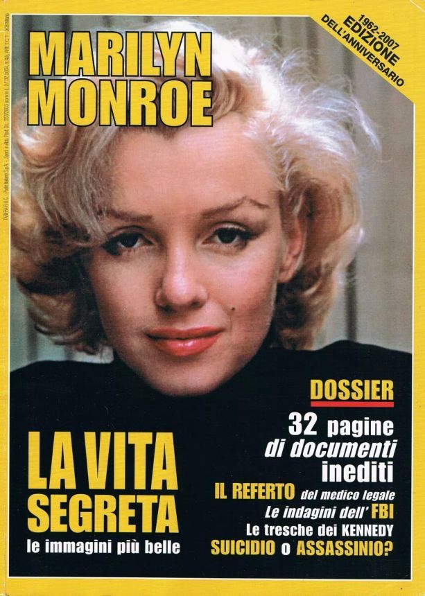 MARILYN MONROE SECRET LIFE magazine side cover   2004
