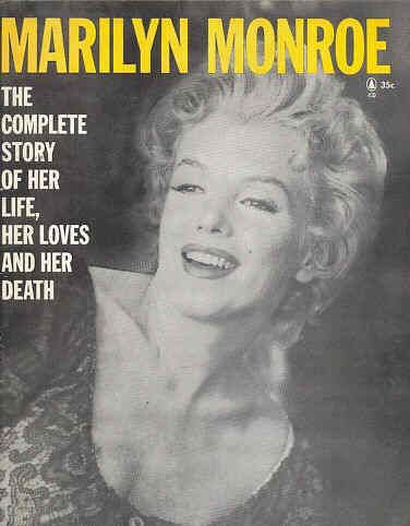 MARILYN (ONE-OFFS) magazine side cover  1962