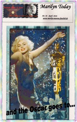 MARILYN TODAY magazine side cover Issue 30 April 2016