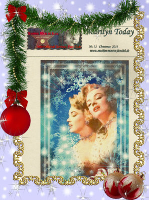 MARILYN TODAY magazine side cover Issue 32 December 2016