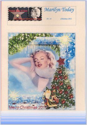 MARILYN TODAY magazine side cover December 2011