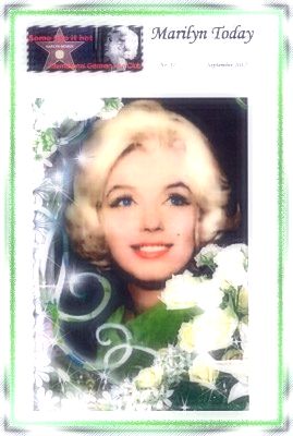 MARILYN TODAY magazine side cover September/October/November 2012