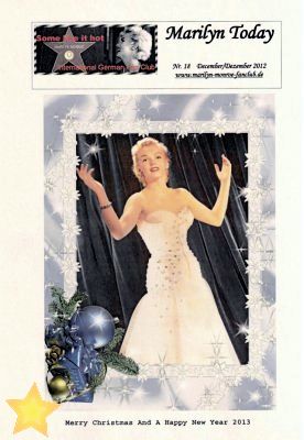 MARILYN TODAY magazine side cover December 2012