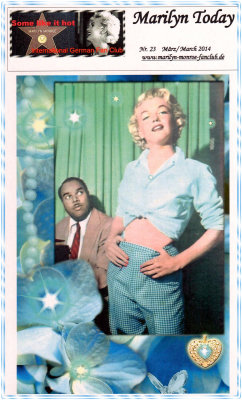MARILYN TODAY magazine side cover March/April/May 2014