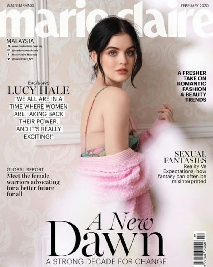 MARIE CLAIRE MALAYSIA magazine side cover  February 2020