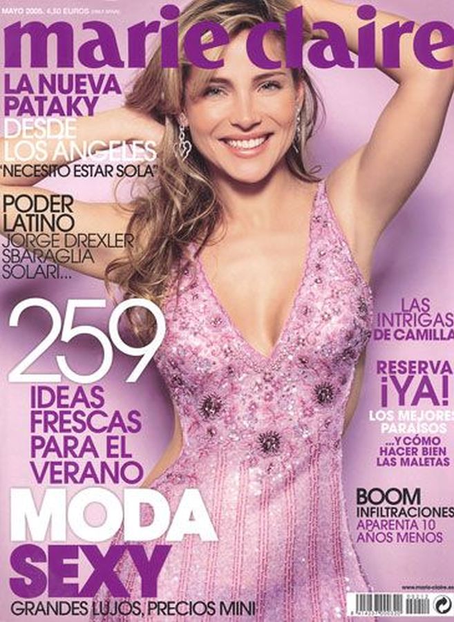 MARIE CLAIRE SPAIN magazine side cover  May 2006