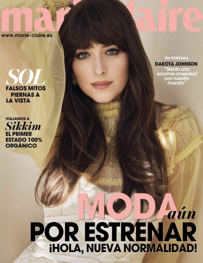 MARIE CLAIRE SPAIN magazine side cover  June 2020
