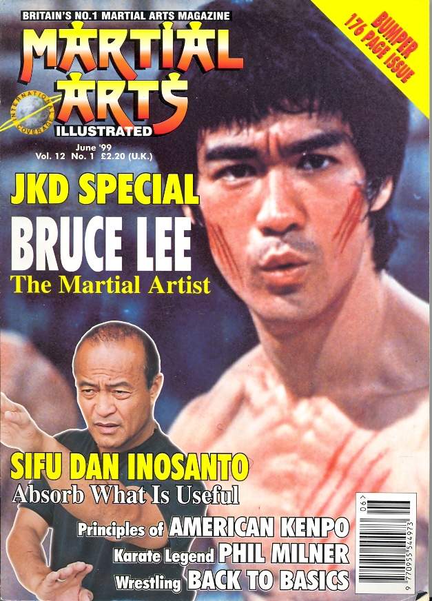 MARTIAL ARTS ILLUSTRATED magazine side cover  June 1999