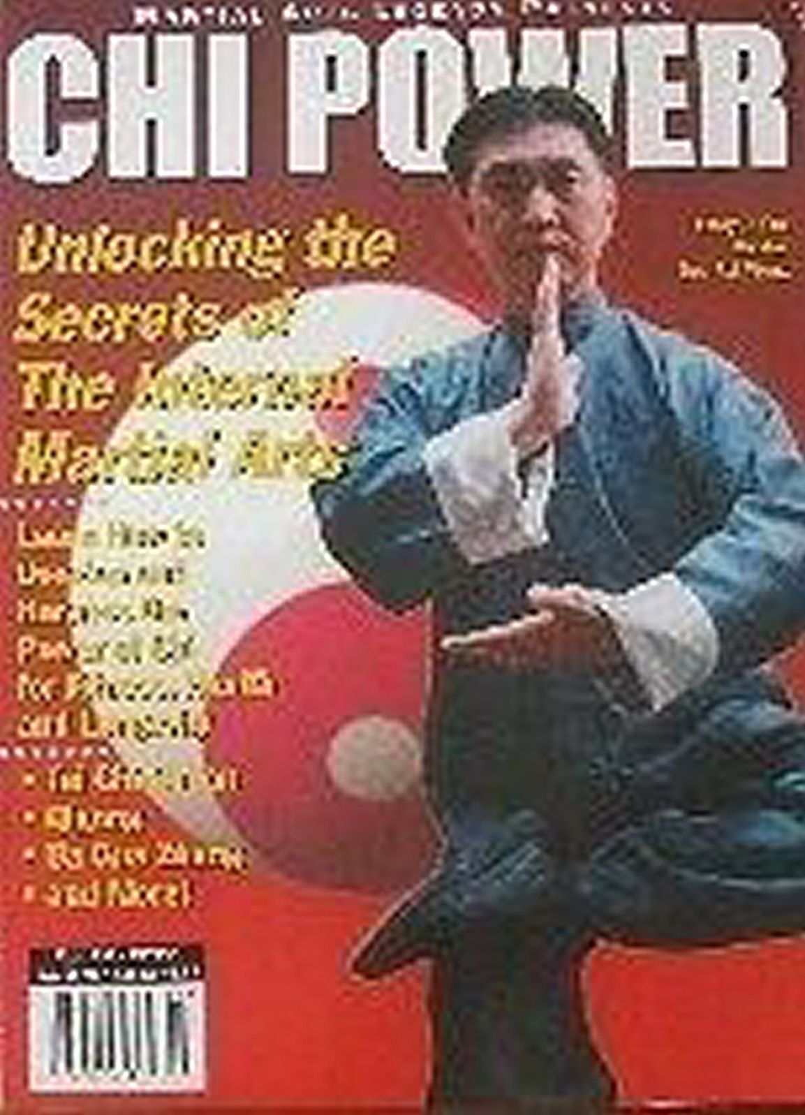 MARTIAL ARTS LEGENDS magazine side cover  May 1999