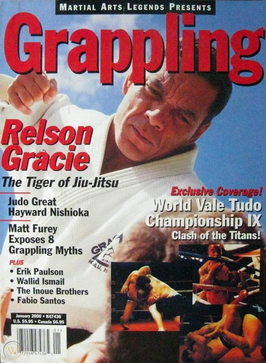 MARTIAL ARTS LEGENDS magazine side cover  January 2000