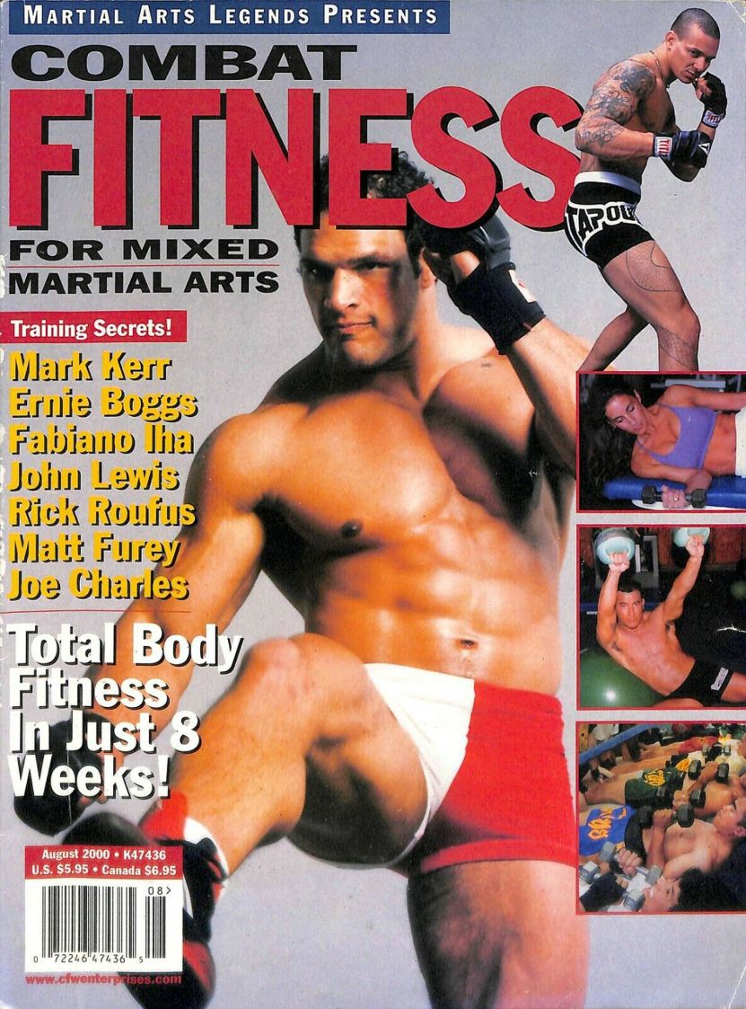 MARTIAL ARTS LEGENDS magazine side cover  August 2000