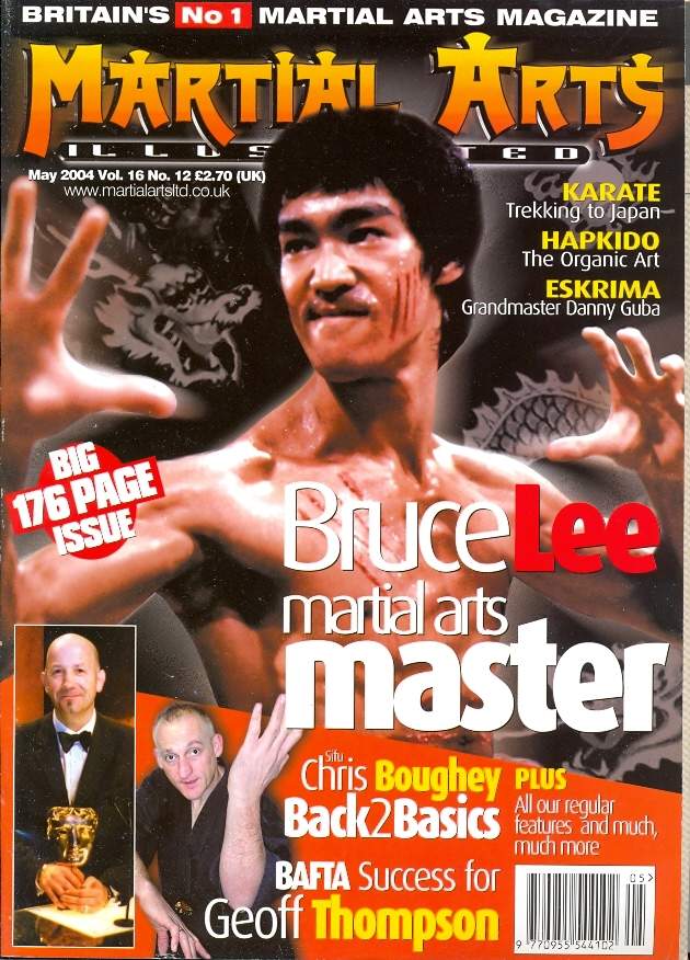 MARTIAL ARTS ILLUSTRATED magazine side cover  May 2004