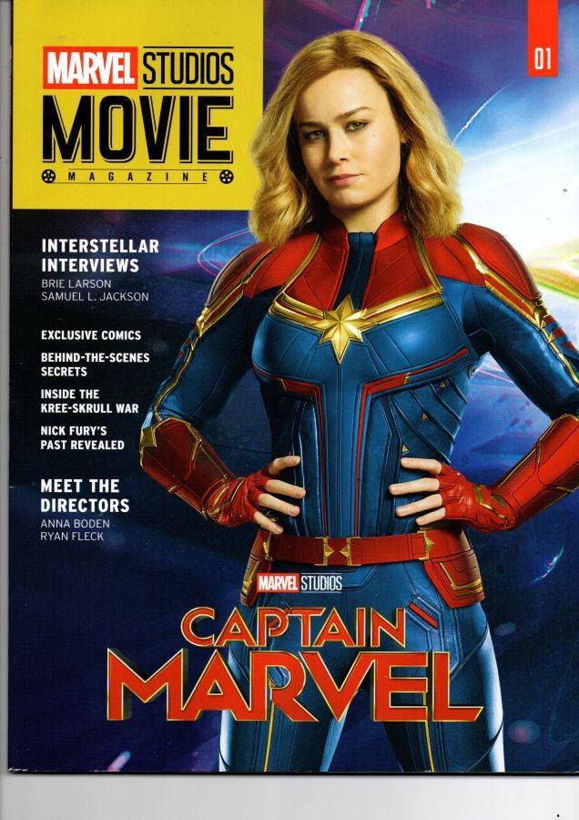 MARVEL STUDIOS MOVIE MAGAZINE magazine side cover Issue 1   2019