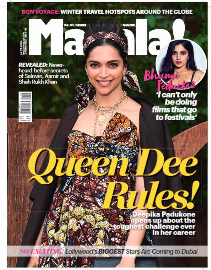 MASALA magazine side cover  January 2020