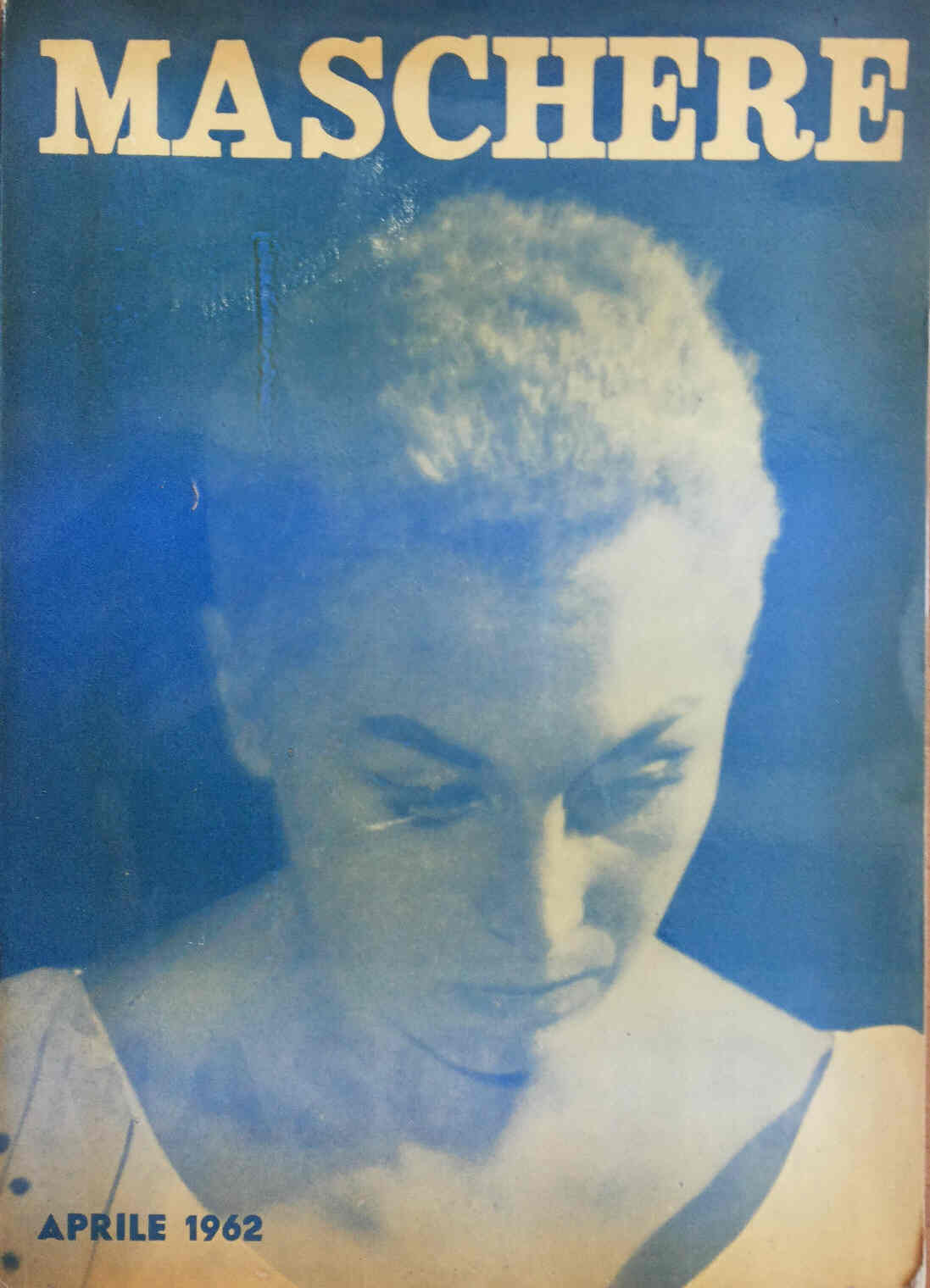 MASCHERE magazine side cover April 1962