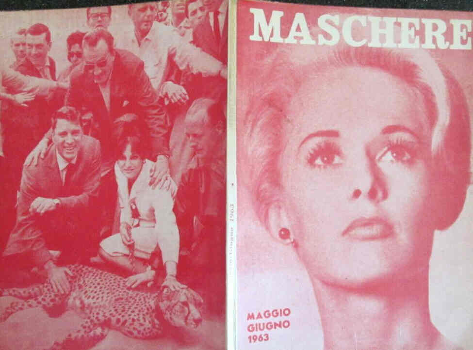 MASCHERE magazine side cover  May/June 1963