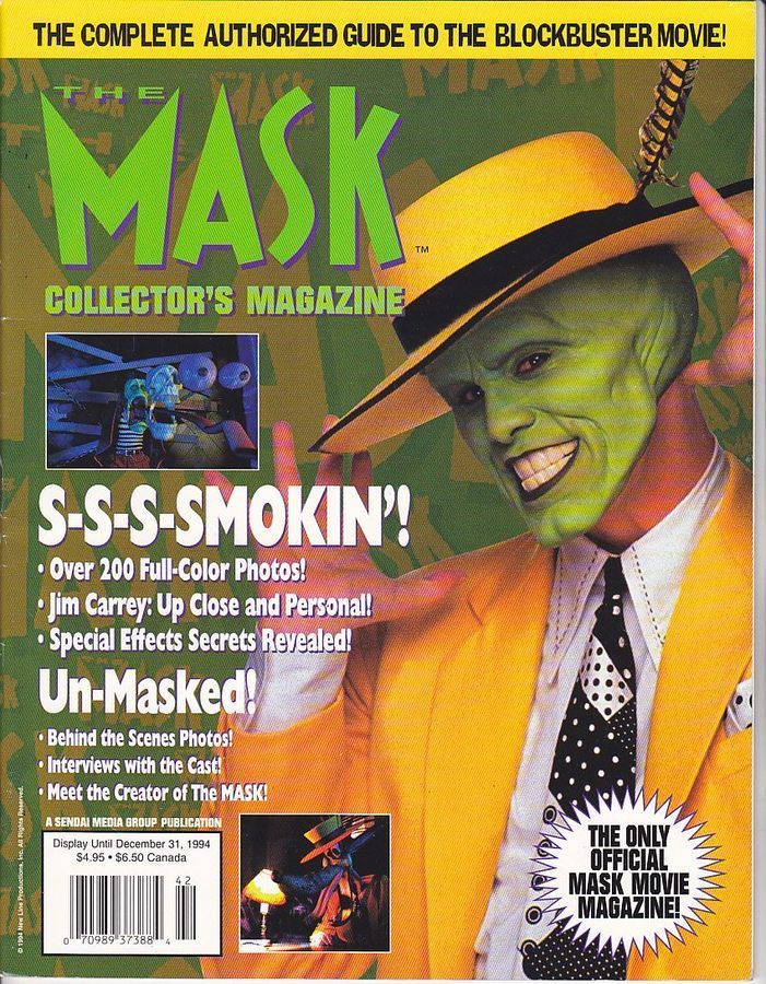 OFFICIAL MOVIE MAGAZINES magazine side cover  1994
