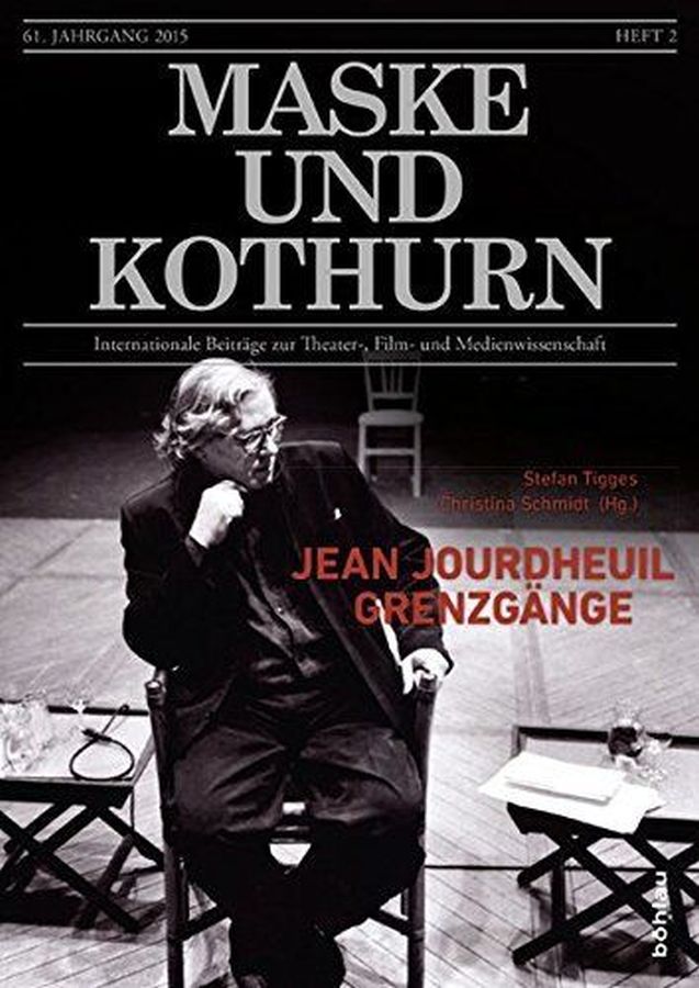 MASKE UND KOTHURN magazine side cover Issue 61   2015