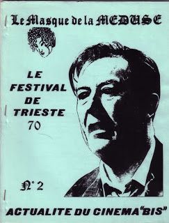 MASQUE DE LA MEDUSE magazine side cover Issue 2 March 1971