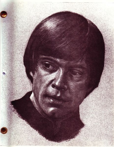 MATRIX magazine side cover Issue 1  1984