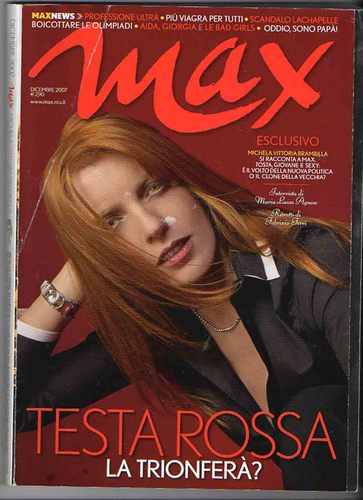 MAX magazine side cover December 2007