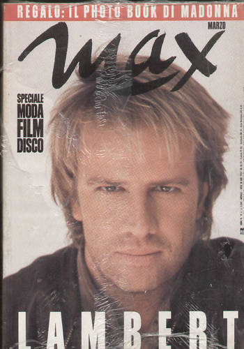 MAX magazine side cover March 1990