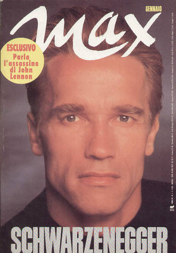 MAX magazine side cover January 1991