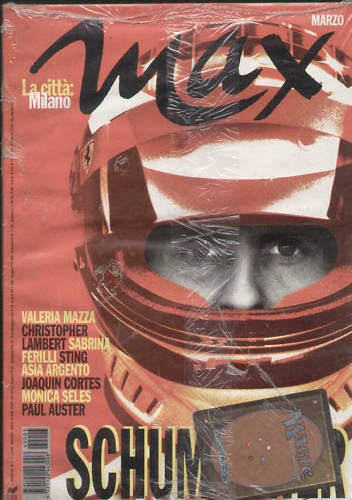 MAX magazine side cover March 1996