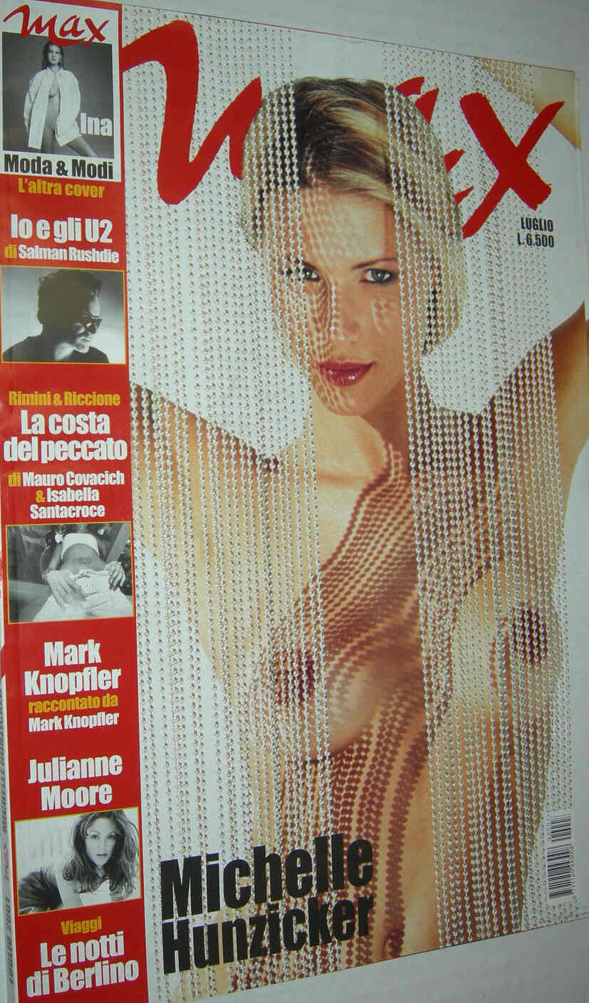 MAX magazine side cover July 2001