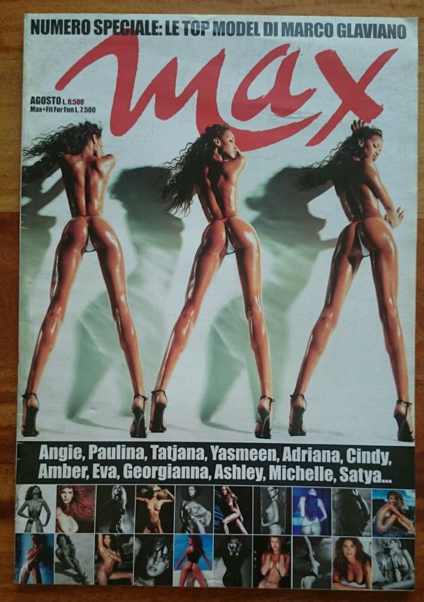 MAX magazine side cover August 2001