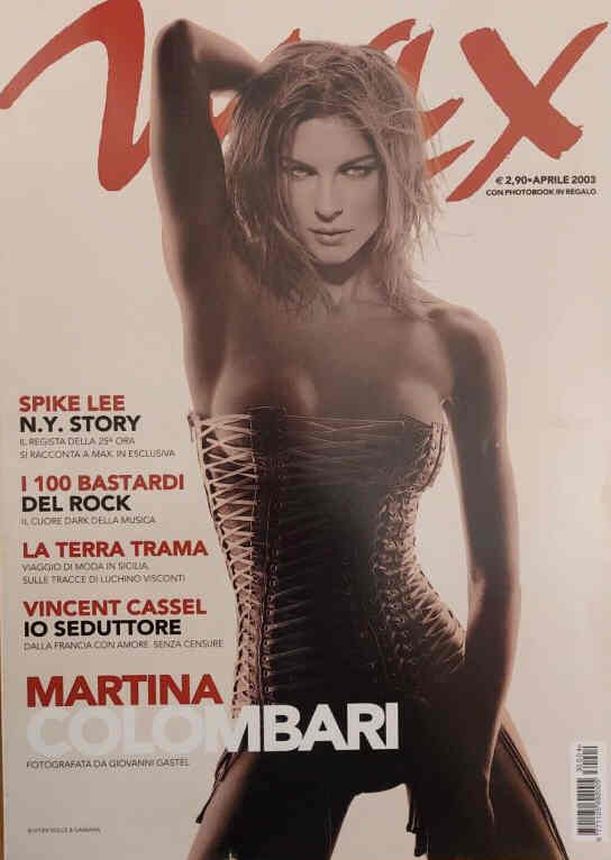MAX magazine side cover April 2003