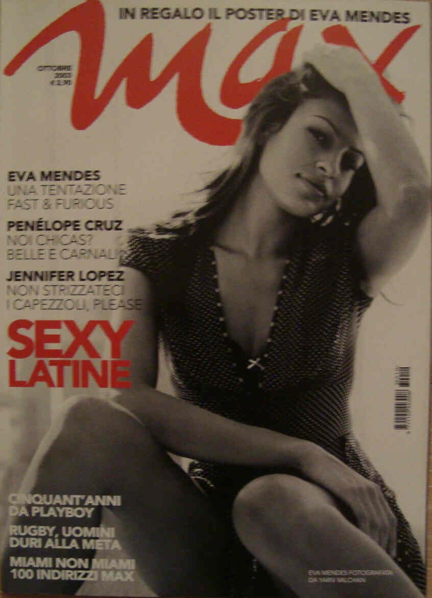 MAX magazine side cover October 2003