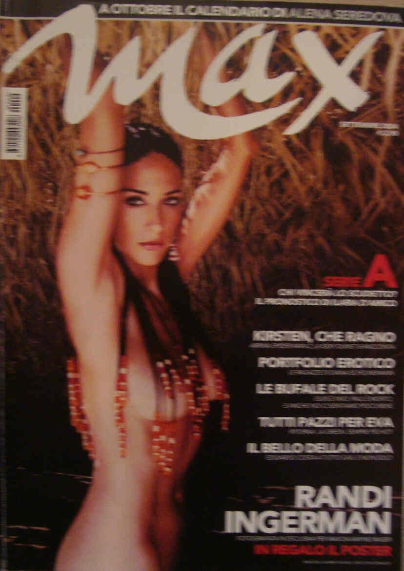 MAX magazine side cover September 2004
