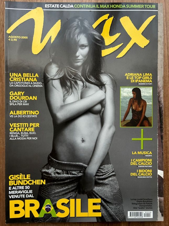 MAX magazine side cover August 2005