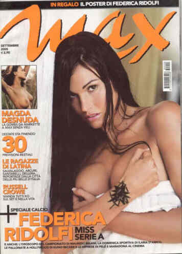 MAX magazine side cover September 2005