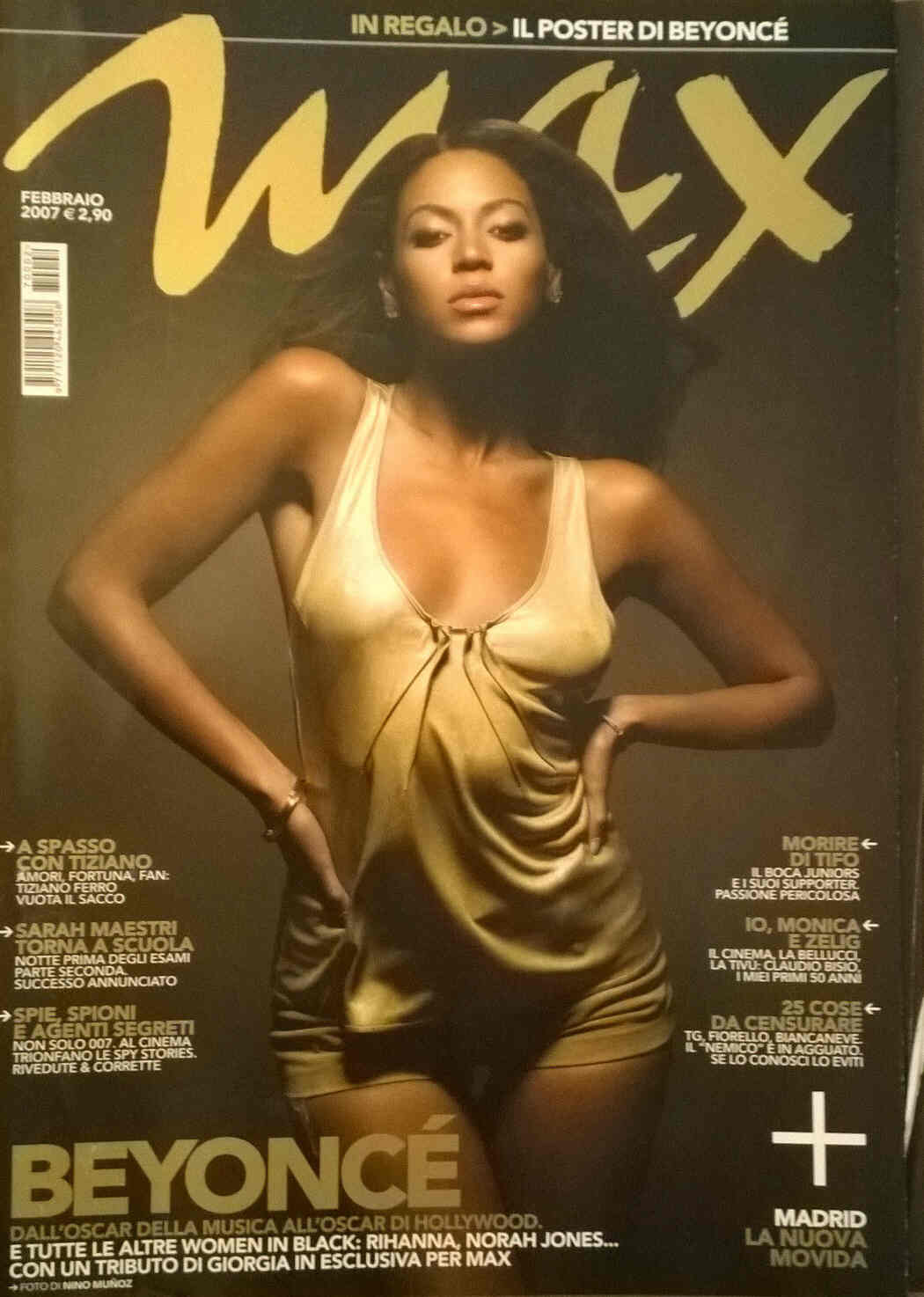 MAX magazine side cover February 2007