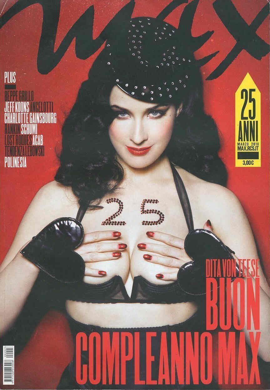 MAX magazine side cover March 2010
