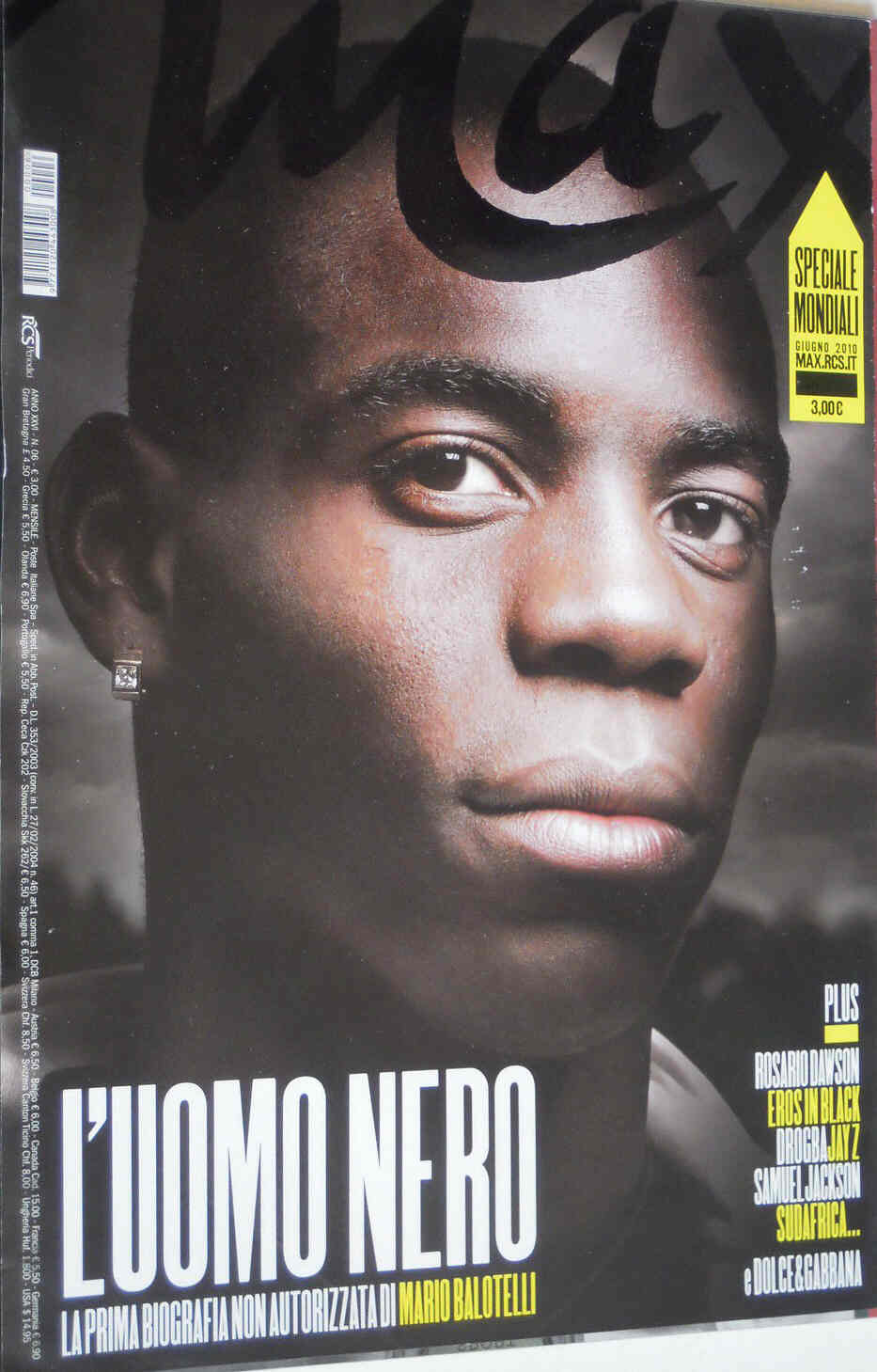 MAX magazine side cover June 2010