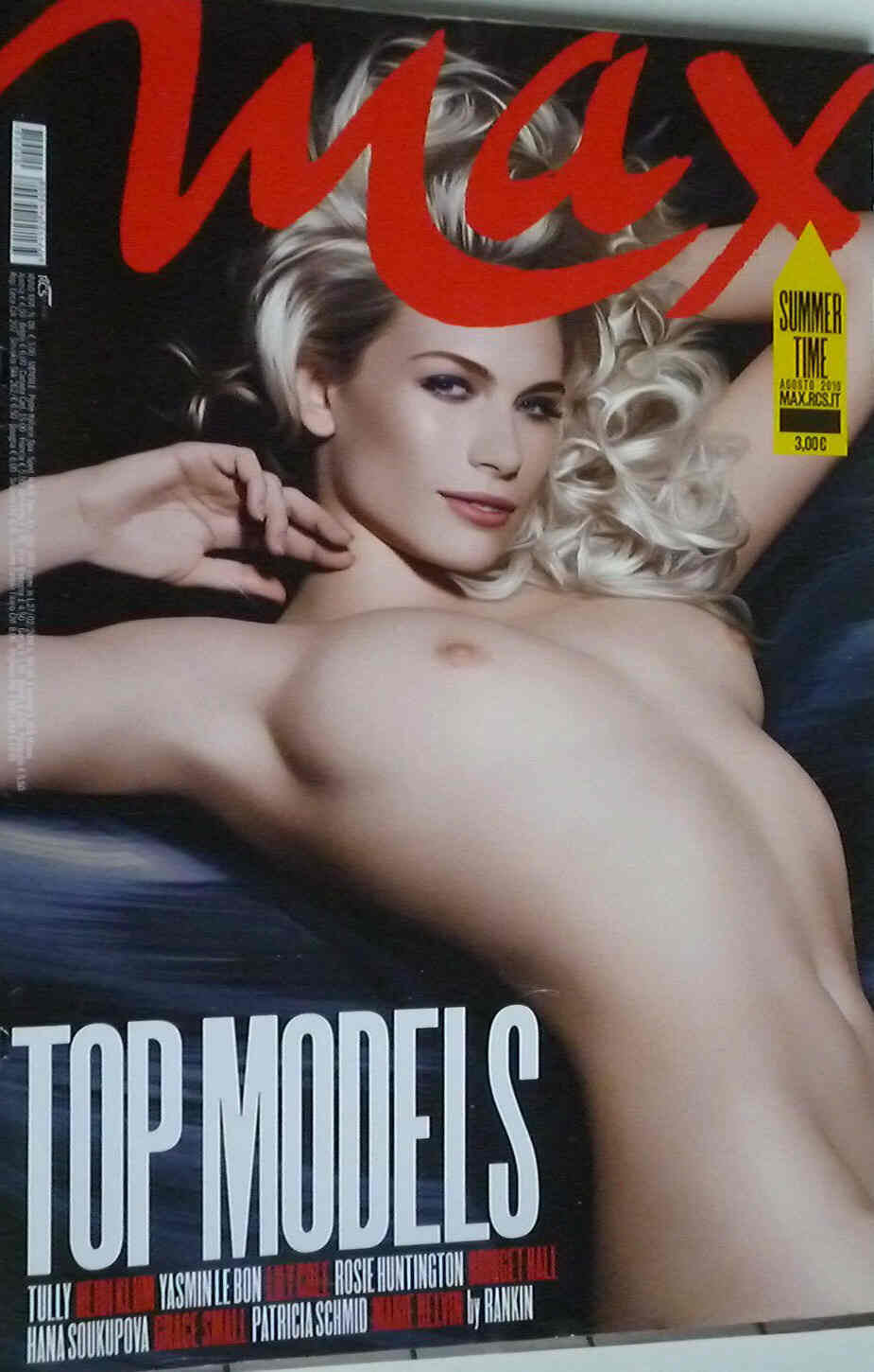 MAX magazine side cover August 2010