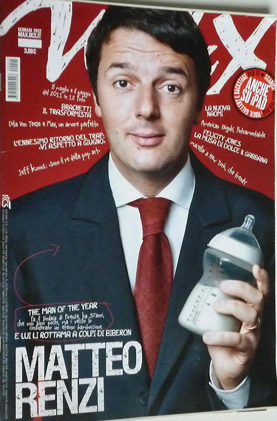 MAX magazine side cover January 2012