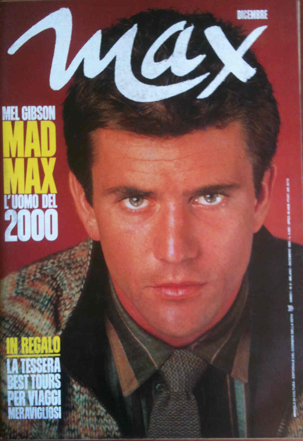 MAX magazine side cover December 1985