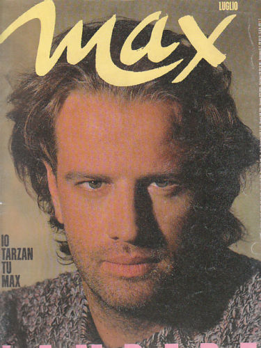MAX magazine side cover July 1986